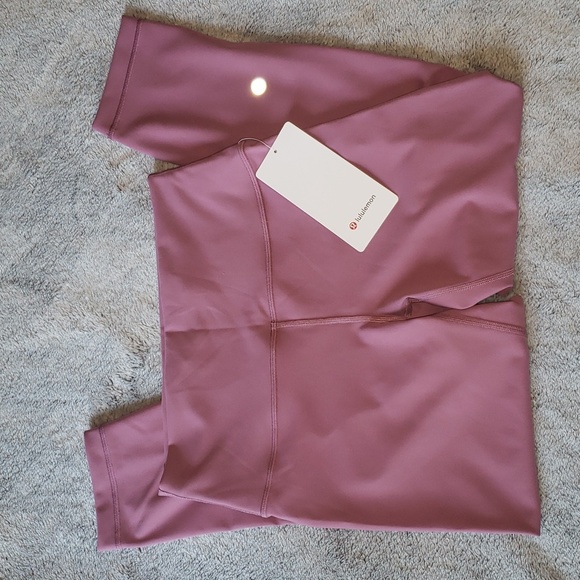 Lululemon Wunder Train HR Crop 23" Velvet Dust 8 NWT - Picture 5 of 12